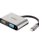 adaptateur-usb-c-vers-hdmi-vga-d-link-dub-v210