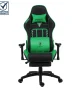 chaise-gaming-dowinx-ls6670-vert-avec-fonction-massage-et-repose-pied.webp